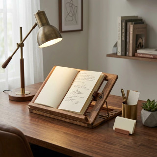 پایه چوبی نگهدارنده لپ تاپ و تبلت