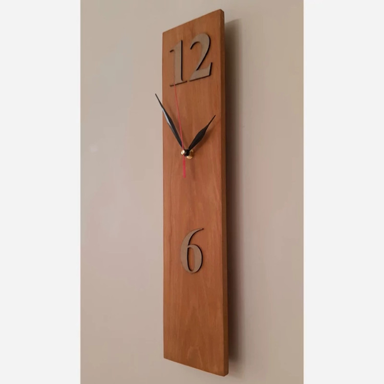 ساعت دیواری چوبی 10*40 کد WA03